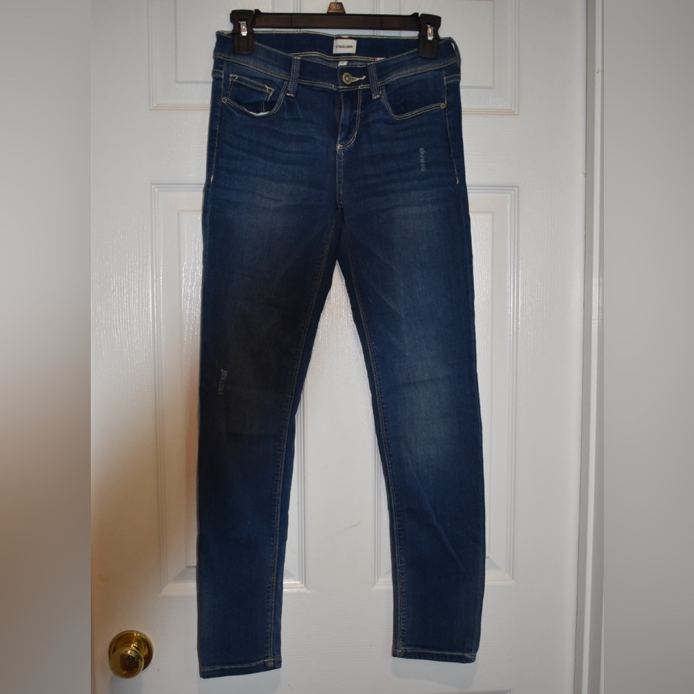 Sneak Peek Blue Skinny Jeans Sleek Fit